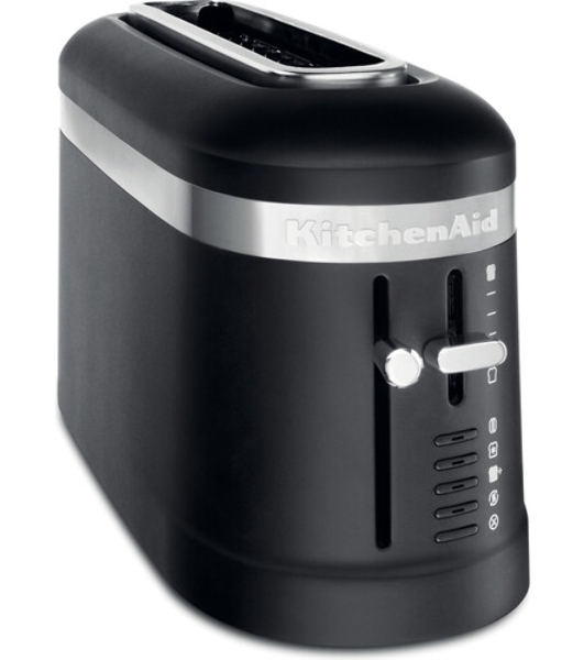 Тостер KitchenAid 5KMT2109EBM матовый черный, 900 Вт, 2 слота