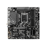 Материнская плата MSI PRO B760M-A WIFI, LGA 1700, Intel B760, 4xDDR5, 4xSATA, 2xM.2, 1xPCI-E 4.0 x16, 1xPCI-E 4.0 x4, 2xHDMI, 2xDP, 1x2.5Gb LAN, 2xUSB-A 2.0, 2xUSB 3.2 Gen 1, 2xUSB 3.2 Gen 2, 3x3.5 мм, 7.1, Micro-ATX, фото5