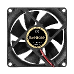 Вентилятор 12В DC ExeGate EX08025H2P (80x80x25 мм, Hydraulic bearing (гидродинамический), 2pin, 2200RPM, 22dBA), фото4