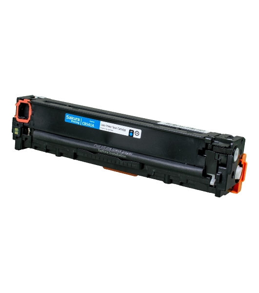Картридж лазерный Sakura CB541A для HP Color LJ CM1312MFP/CP1215/CP1515/CP1518, синий, 1500 к.