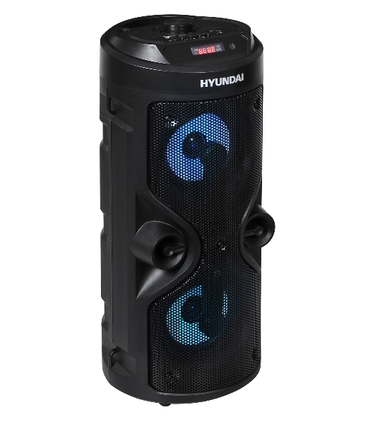 Минисистема Hyundai H-MC150 черный 50Вт/FM/USB/BT/SD/MMC