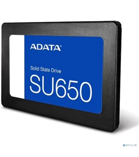 Накопитель SSD ADATA SU650, 512Gb, SATA III, 2.5', R/W 520/450