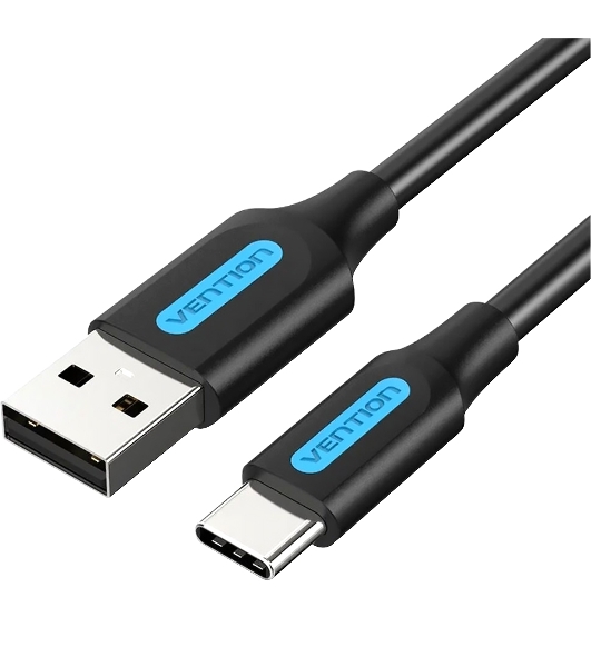 Кабель Vention USB Type C M/USB 2.0 AM - 1м.