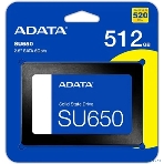 Накопитель SSD ADATA SU650, 512Gb, SATA III, 2.5', R/W 520/450, фото18