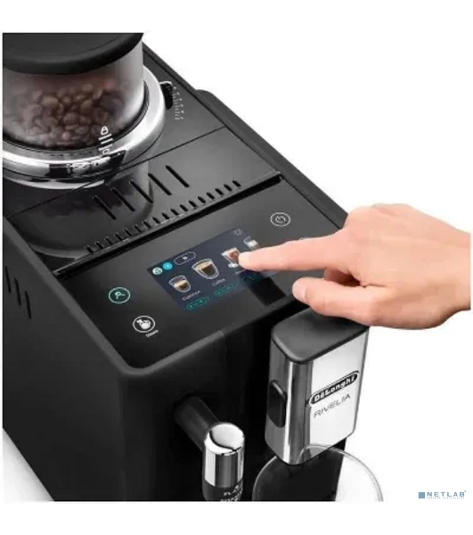 Кофемашина автоматическая Delonghi EXAM440.35.B черный, исп. кофе - молотый/зерновой 1,4 л, 1450 Вт, 19 Бар