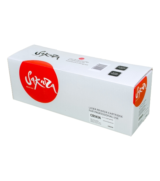 Картридж лазерный Sakura CB543A для HP Color LJ CM1312MFP/CP1215/CP1515/CP1518, пурпурный, 1500 к.