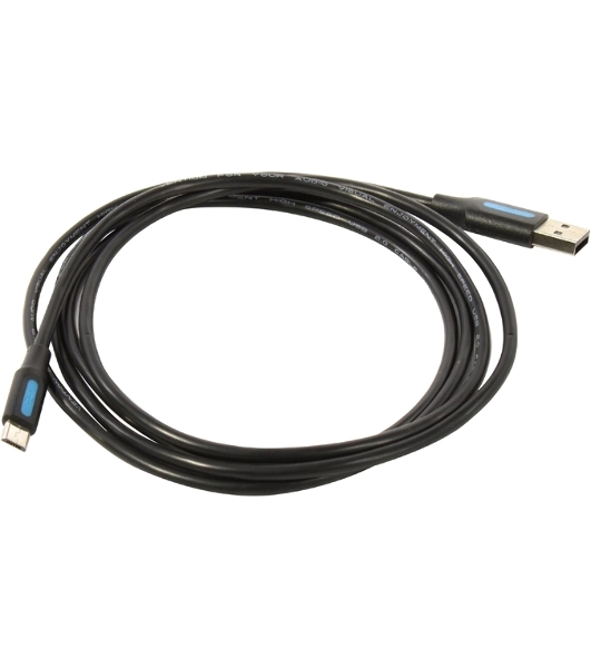 Кабель Vention USB 2.0 AM/micro B 5pin - 1.5м черный