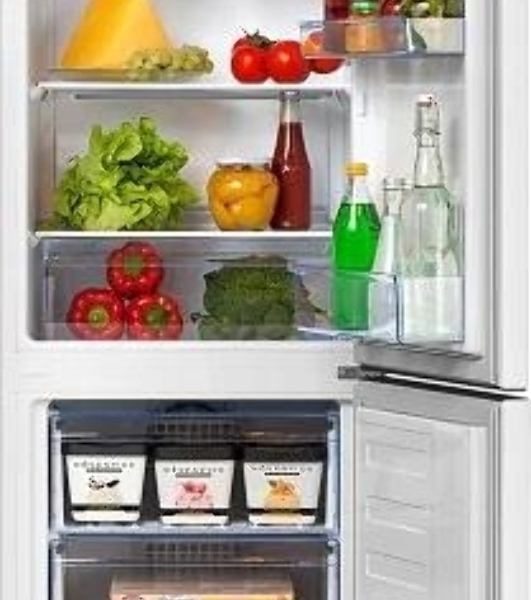 Холодильник Beko B1RCNK332W белый двухкамерный 200/100л морозилка снизу, No Frost