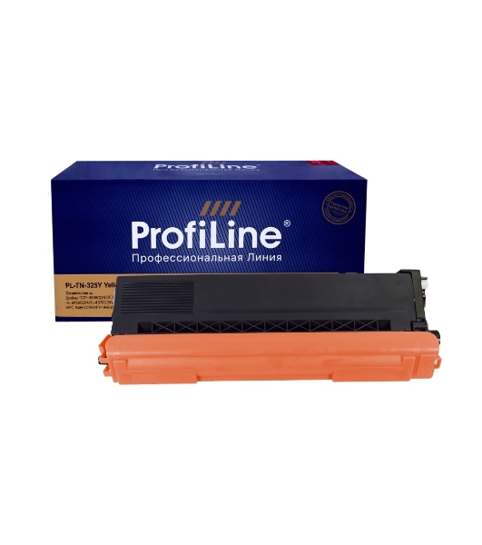 Картридж ProfiLine PL-TN-325Y для принтеров Brother DCP-9055CDN/DCP-9270CDN/HL-4140CN/HL-4150CDN/HL-4570CDW/HL-4570CDWT/MFC-9460CDN/MFP-9465CDN/MFC-9970CDW Yellow 3500 копий