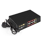 Коммутатор ExeGate EDES-1010D.8PoE-96W, 8×100 Мбит/с PoE + 2×100 Мбит/с, неуправляемый, фото16