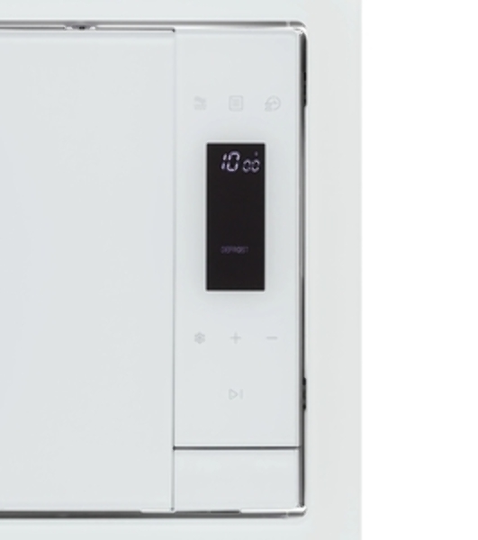 Встраиваемая микроволновая печь Krona ESSEN 60 WH DOTS белый, 31 л, 1000 Вт, переключатели - сенсор