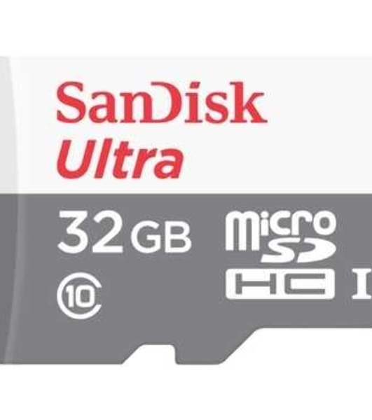 Флеш карта microSD 32Gb SanDisk microSDHC Class 10 Ultra UHS-I 100MB/s