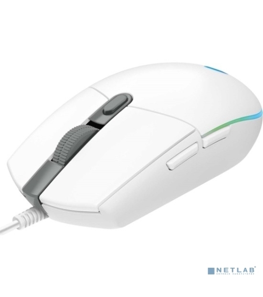 Мышь проводная Logitech G102 LIGHTSYNC белый, 8000 dpi, USB, кнопки - 6