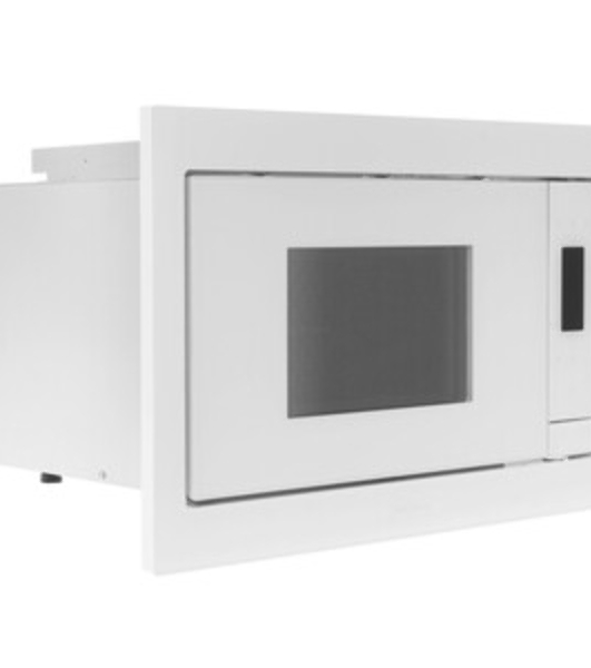 Встраиваемая микроволновая печь Krona ESSEN 60 WH DOTS белый, 31 л, 1000 Вт, переключатели - сенсор