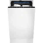 Встраиваемая посудомоечная машина ELECTROLUX EEG63400L/Встраиваемая узкая посудомоечная машина, загрузка на 10 комплектов посуды, сенсорное управление, 8 программ, 44.6x55x82 см, черный, сушка: стандартная (конденсация), индикация на полу: проекция дисплея, фото11