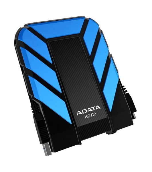 Внешний HDD 2.5' ADATA HD710P, 2TB, USB 3.2 Gen 1 Type-A, 5400 rpm, желтый