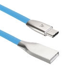 Кабель USB ACD-Infinity Type-C ~ USB-A TPE, 1.2м, синий, фото3