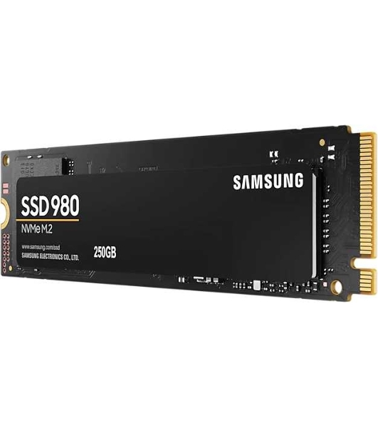 Накопитель SSD Samsung 980, 250Gb, PCIe 3.0 x4, M.2 2280, NVMe, R/W 2900/1300