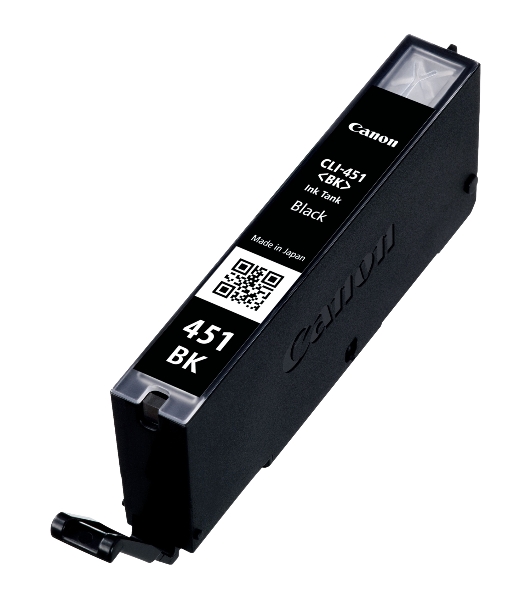 Картридж струйный Canon CLI-451Bk (6523B001) черный (337 стр. 7 мл) для Canon PIXMA iP7240/MG6340/MG5440