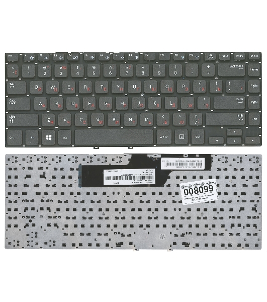 Клавиатура для ноутбука Samsung 355V4C-S01, черная