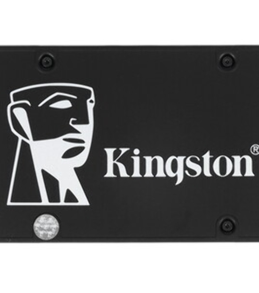 Накопитель SSD Kingston KC600, 2Tb, SATA III, 2.5', R/W 550/520