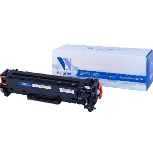 Картридж лазерный NVPrint совместимый HP CC532A/Canon718 Yellow для LJ Color CP2025/Canon i-SENSYSLBP-7200C(2800k)