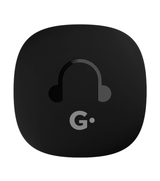 Наушники TWS GEOZON Track черный, внутриканальные, Bluetooth, до 4 ч