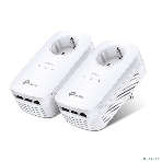 Комплект гигабитных Powerline-адаптеров со встроенной розеткой TP-Link TL-PA8030P KIT AV1300, фото4