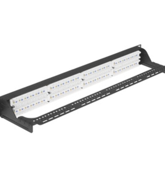 Патч-панель Lanmaster LAN-PPC48S5E 19' 1U 48xRJ45 кат.5E STP