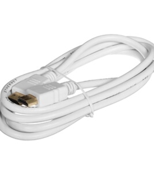 Кабель Cablexpert HDMI CC-HDMI4-W-6, 19M/19M, v2.0, медь, позол.разъемы, экран, 1.8м, белый, пакет