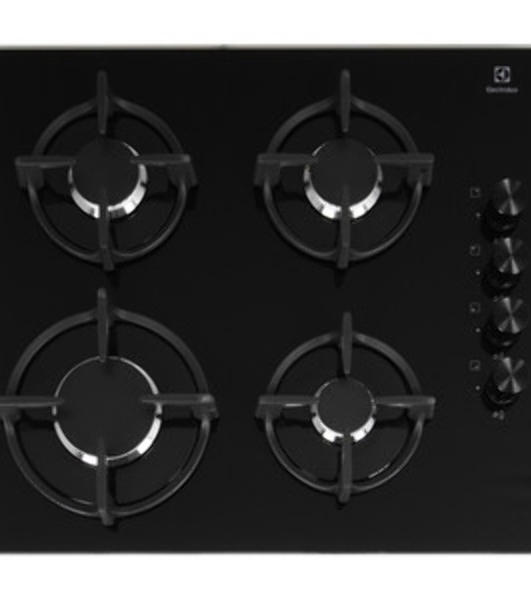 Газовая варочная панель Electrolux KGG6407K черный