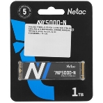 Накопитель SSD Netac NV5000, 1Tb, M.2 2280, PCIe 4.0 x4, NVMe, R/W 5000/4400, с радиатором, фото8