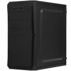 Компьютерный корпус ExeGate EX284023RUS Minitower BA-202 Black, mATX, AA500, 80мм, 2*USB, Audio, фото5
