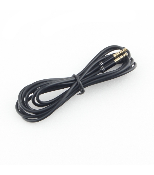 Кабель аудио Cablexpert CCAB-02-35MM-2MB, 3.5 Jack (M)/3.5 Jack (M), черный, 2м, блистер
