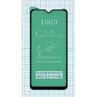 Керамическая пленка (стекло) для Samsung M20 черный
