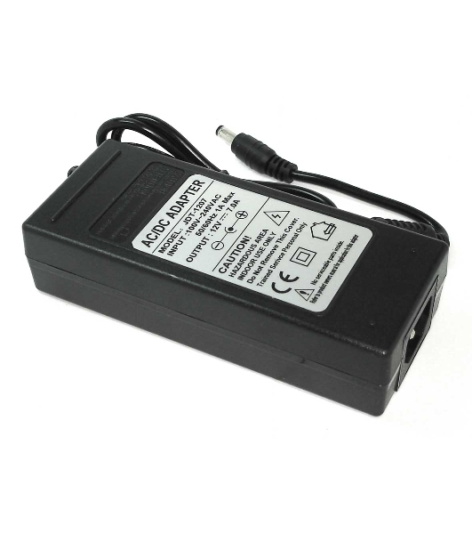 Блок питания для монитора и телевизора LCD 12V, 7A (5.5 x 2.5 мм) OEM