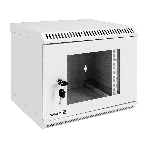 Шкаф телекоммуникационный 10' настенный 6U ExeGate EC-WM-6U.280.G.GREY (10', 6U, 350x280x287мм (ШхГхВ), передняя дверь закаленное стекло, пыле- и влагозащита IP23, светло-серый RAL 7035), фото12
