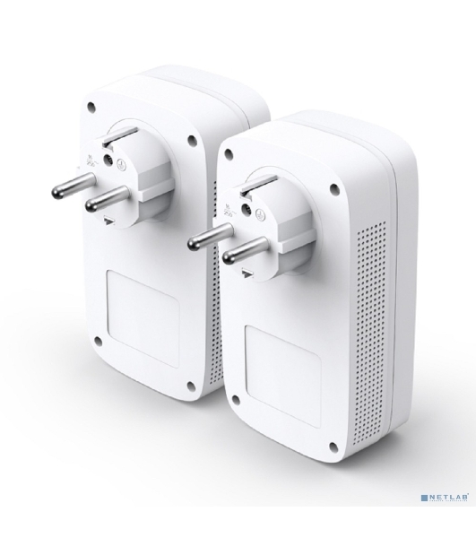 Комплект гигабитных Powerline-адаптеров со встроенной розеткой TP-Link TL-PA8030P KIT AV1300