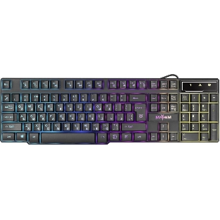 Клавиатура Defender Mayhem GK-360DL проводная, USB Type-A, чёрный