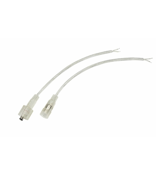 Соединительный кабель Rexant (2pin) герметичный (IP67) 2х0.35мм² прозрачный