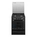 Плита газовая Gefest ПГ 6100-02 0183 черный, конфорок 4 шт, духовка 52 л, 60 см x 85 см x 60 см, фото 1