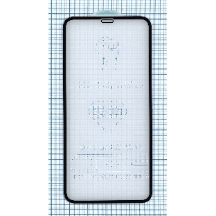 Защитное стекло 5D для Apple iPhone XS Max черный