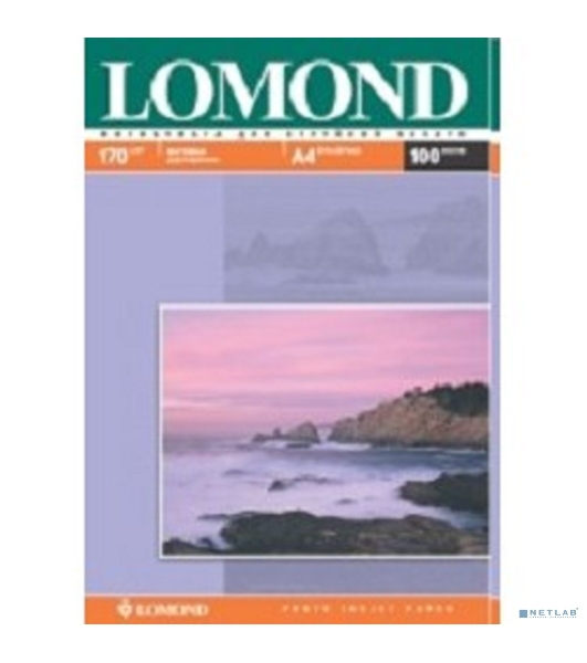 Фотобумага Lomond 0102006 A4/170г/м2/100л./белый матовое/матовое для струйной печати