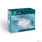 Комплект гигабитных Powerline-адаптеров со встроенной розеткой TP-Link TL-PA8030P KIT AV1300, фото 1