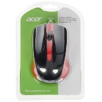 Мышь проводная Acer OMW012 черный/красный, 1200 dpi, USB, кнопки - 3, фото27