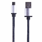 Кабель Rexant USB кабель MicroUSB, шнур в джинсовой оплетке, фото2