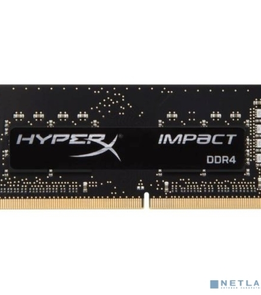 Оперативная память Kingston Fury Impact, DDR4, 16GB (1x16GB), 3200MHz, CL20, SO-DIMM
