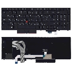 Клавиатура для ноутбука Lenovo ThinkPad T580 черная, фото4