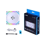 Вентилятор для корпуса Lian-Li SL V2 120 G99.12SLV21W.00 белый 120мм 1600rpm 29dB 4-pin, фото9