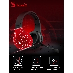 Гарнитура Bloody G230P чёрный, проводная, USB, подсветка, фото20